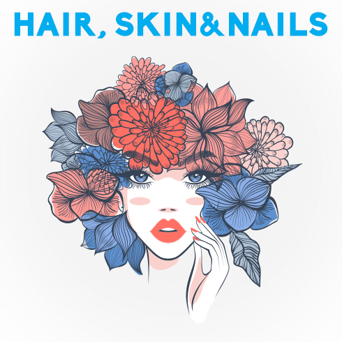 Hair, skin and nails
